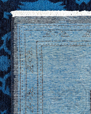 Vibrance, One-of-a-Kind Handmade Area Rug - Blue, 5' 1" x 7' 7" - Solo Rugs