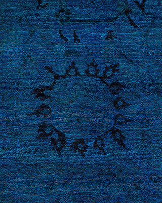 Vibrance, One-of-a-Kind Handmade Area Rug - Blue, 8' 2" x 10' 6" - Solo Rugs