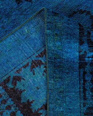 Vibrance, One-of-a-Kind Handmade Area Rug - Blue, 8' 2" x 10' 6" - Solo Rugs