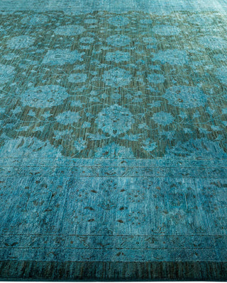 Vibrance, One-of-a-Kind Handmade Area Rug - Brown, 12' 1" x 14' 10" - Solo Rugs