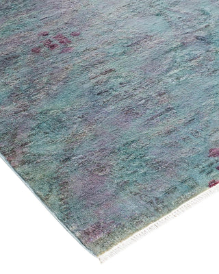 Vibrance, One-of-a-Kind Handmade Area Rug - Gray, 4' 2" x 6' 1" - Solo Rugs