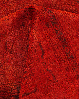Vibrance, One-of-a-Kind Handmade Area Rug - Orange, 8' 1" x 10' 1" - Solo Rugs