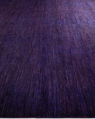 Vibrance, One-of-a-Kind Handmade Area Rug - Purple, 12' 2" x 18' 5" - Solo Rugs