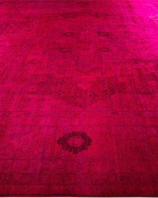 Vibrance, One-of-a-Kind Handmade Area Rug - Red, 11' 10" x 14' 10" - Solo Rugs