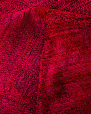 Vibrance, One-of-a-Kind Handmade Area Rug - Red, 11' 10" x 14' 10" - Solo Rugs