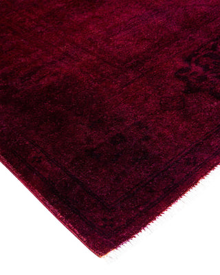 Vibrance, One-of-a-Kind Handmade Area Rug - Red, 8' 1" x 10' 1" - Solo Rugs