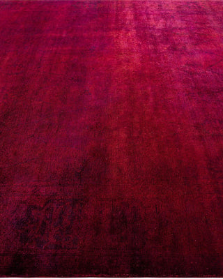 Vibrance, One-of-a-Kind Handmade Area Rug - Red, 8' 1" x 10' 1" - Solo Rugs