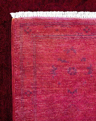 Vibrance, One-of-a-Kind Handmade Area Rug - Red, 8' 1" x 10' 1" - Solo Rugs
