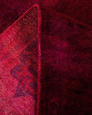 Vibrance, One-of-a-Kind Handmade Area Rug - Red, 8' 1" x 10' 1" - Solo Rugs