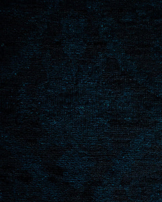 Vibrance, One-of-a-Kind Handmade Runner Rug - Black, 2' 7" x 19' 6" - Solo Rugs