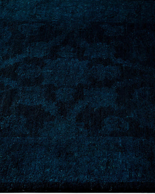 Vibrance, One-of-a-Kind Handmade Runner Rug - Black, 2' 7" x 19' 6" - Solo Rugs