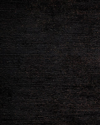 Vibrance, One-of-a-Kind Handmade Runner Rug - Black, 3' 0" x 14' 4" - Solo Rugs