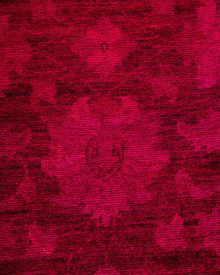 Vibrance, One-of-a-Kind Handmade Runner Rug - Pink, 2' 8" x 22' 1" - Solo Rugs