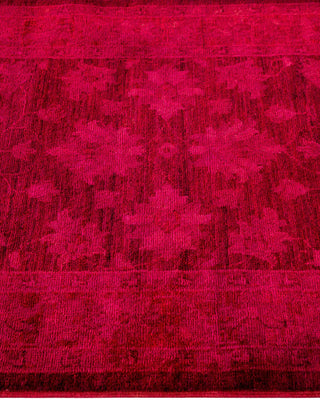 Vibrance, One-of-a-Kind Handmade Runner Rug - Pink, 2' 8" x 22' 1" - Solo Rugs
