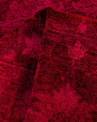 Vibrance, One-of-a-Kind Handmade Runner Rug - Pink, 2' 8" x 22' 1" - Solo Rugs