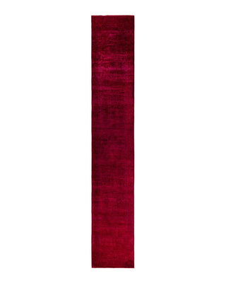 Vibrance, One-of-a-Kind Handmade Runner Rug - Pink, 2' 9" x 16' 2" - Solo Rugs