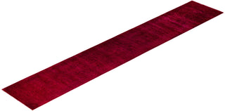 Vibrance, One-of-a-Kind Handmade Runner Rug - Pink, 2' 9" x 16' 2" - Solo Rugs