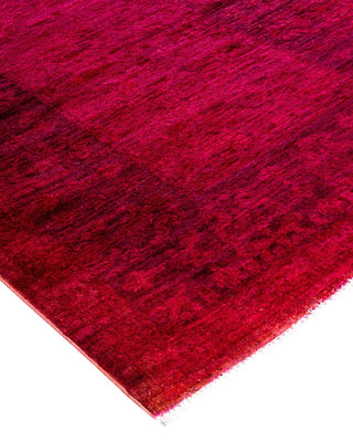 Vibrance, One-of-a-Kind Handmade Runner Rug - Red, 2' 8" x 15' 8" - Solo Rugs