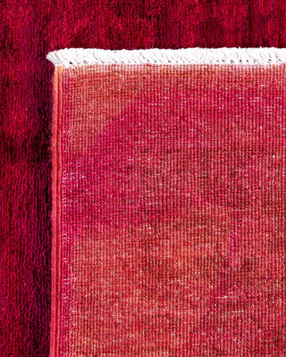 Vibrance, One-of-a-Kind Handmade Runner Rug - Red, 2' 8" x 15' 8" - Solo Rugs
