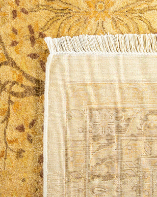 Traditional Mogul Ivory Wool Area Rug 8' 2" x 10' 4" - Solo Rugs