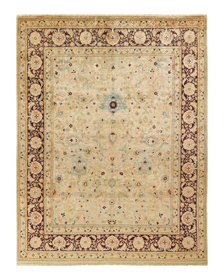 Mogul, One-of-a-Kind Hand-Knotted Area Rug - Green, 8' 0" x 10' 1" - Solo Rugs