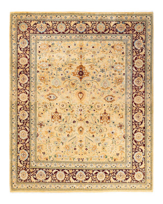 Mogul, One-of-a-Kind Hand-Knotted Area Rug - Ivory, 8' 0" x 10' 1" - Solo Rugs