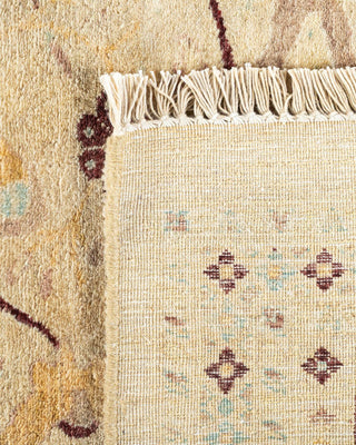Traditional Mogul Ivory Wool Area Rug 8' 2" x 10' 2" - Solo Rugs