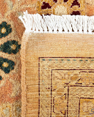 Traditional Mogul Beige Wool Area Rug 8' 3" x 10' 2" - Solo Rugs