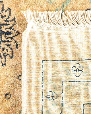 Traditional Mogul Beige Wool Area Rug 10' 3" x 18' 8" - Solo Rugs