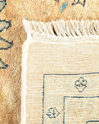Traditional Mogul Beige Wool Area Rug 10' 3" x 18' 8" - Solo Rugs