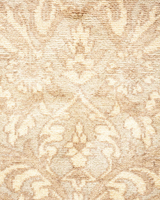 Traditional Mogul Ivory Wool Area Rug 4' 1" x 6' 4" - Solo Rugs