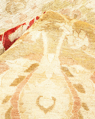 Traditional Mogul Red Wool Runner 6' 2" x 16' 1" - Solo Rugs