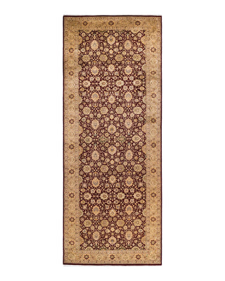 Traditional Mogul Red Wool Runner 6' 2" x 16' 1" - Solo Rugs