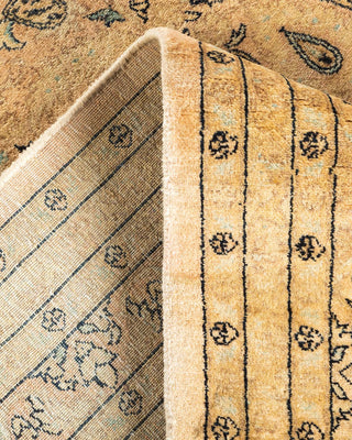 Traditional Mogul Ivory Wool Area Rug 12' 1" x 15' 1" - Solo Rugs