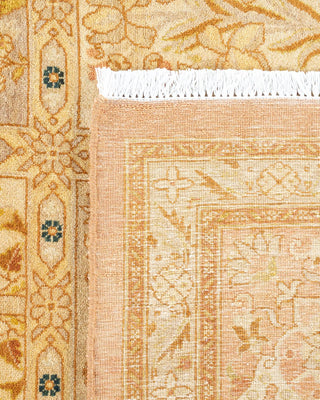 Traditional Mogul Brown Wool Area Rug 8' 2" x 10' 1" - Solo Rugs