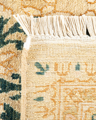Traditional Mogul Ivory Wool Area Rug 8' 2" x 10' 3" - Solo Rugs