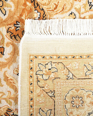 Traditional Mogul Ivory Wool Area Rug 8' 2" x 10' 3" - Solo Rugs