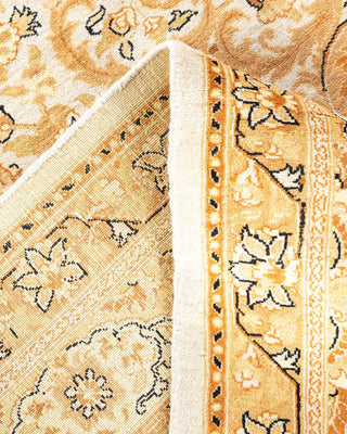 Traditional Mogul Ivory Wool Area Rug 8' 2" x 10' 3" - Solo Rugs