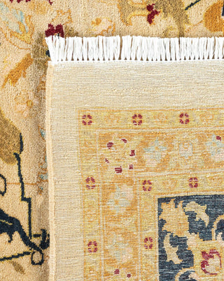 Traditional Mogul Ivory Wool Area Rug 10' 2" x 17' 2" - Solo Rugs