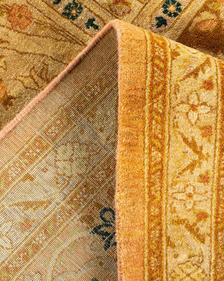 Traditional Mogul Pink Wool Area Rug 8' 2" x 10' 1" - Solo Rugs