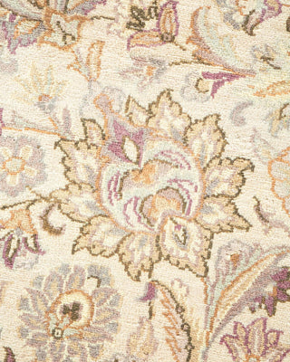 Traditional Mogul Ivory Wool Area Rug 8' 2" x 9' 8" - Solo Rugs