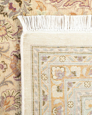 Traditional Mogul Ivory Wool Area Rug 8' 2" x 9' 8" - Solo Rugs
