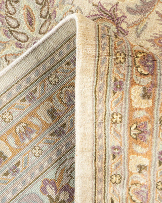 Traditional Mogul Ivory Wool Area Rug 8' 2" x 9' 8" - Solo Rugs