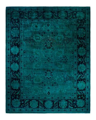 Vibrance, One-of-a-Kind Handmade Area Rug - Green, 15' 3" x 11' 10" - Solo Rugs