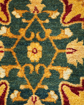 Traditional Mogul Red Wool Area Rug 8' 2" x 10' 2" - Solo Rugs