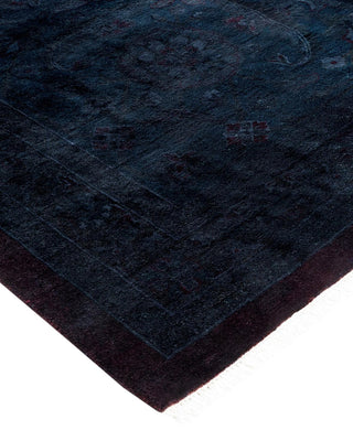 Contemporary Fine Vibrance Red Wool Area Rug 10' 2" x 14' 0" - Solo Rugs