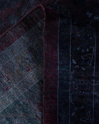Contemporary Fine Vibrance Red Wool Area Rug 10' 2" x 14' 0" - Solo Rugs