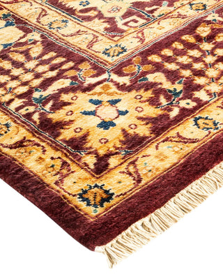 Eclectic, One-of-a-Kind Handmade Area Rug - Red, 6' 1" x 8' 7" - Solo Rugs