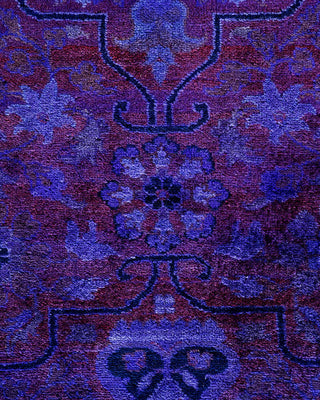 Fine Vibrance, One-of-a-Kind Handmade Area Rug - Orange, 13' 8" x 9' 2" - Solo Rugs