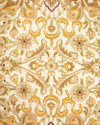 Traditional Mogul Ivory Wool Area Rug 8' 1" x 10' 3" - Solo Rugs